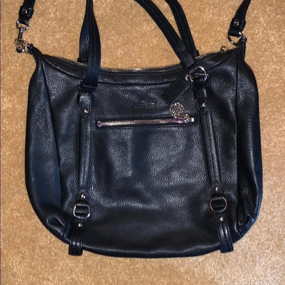 Coach leather purse